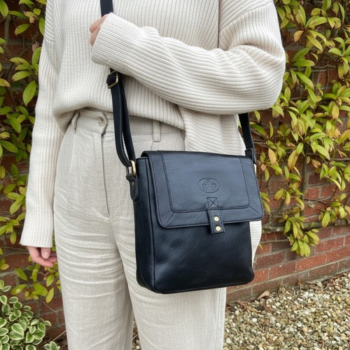 Rowallan black leather - black,