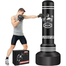 Freestanding Boxing Bag Punching Bag 175cm Inflatable Bag for Home Training
