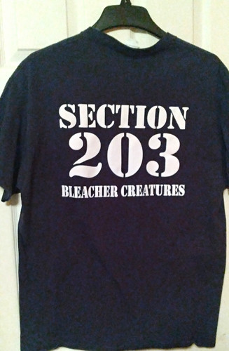 Section 203 bleacher - 203,