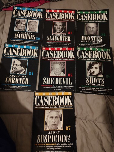 Murder casebook magazine - casebook,