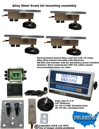 Livestock scale kit for - livestock, hogs
