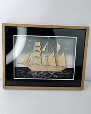 Small 3D Cork Picture Seascape
