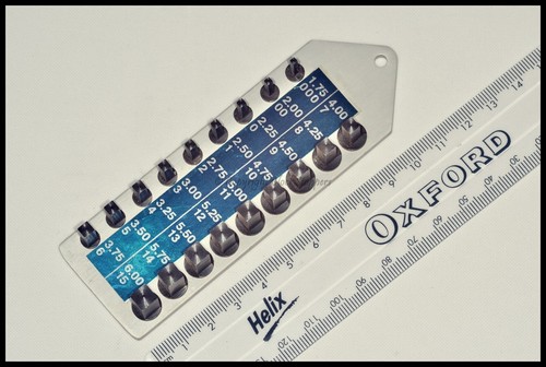 Clock key gauge - key,