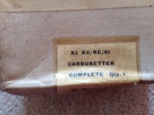 NOS carburettor for WW2
