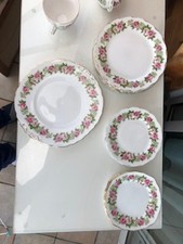 colclough white with floral