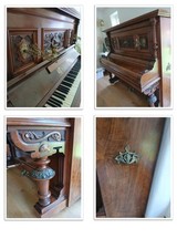 Seiler Concert Piano Walnut - Brown 