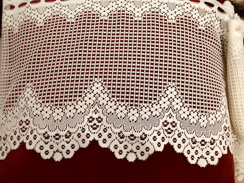 Vintage french scalloped edge - french,
