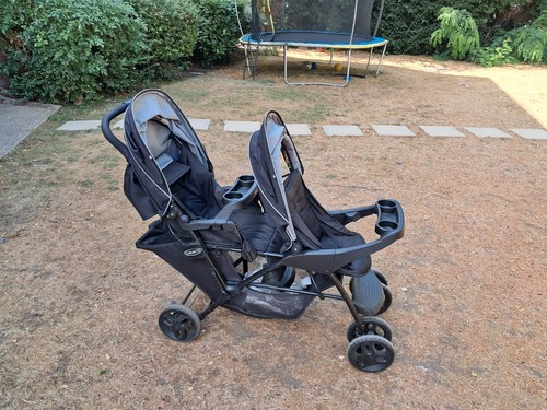 Graco tandem double pushchair - tandem,