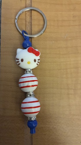 Hello kitty keychain keyring - hello, |