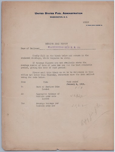 1919 fuel administration - 1919,