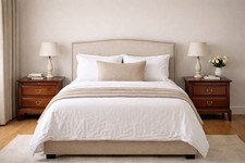 Vintage pair of Stag bedside