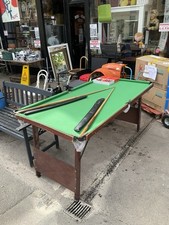 Adults Or Children's Foldable Pool/Snooker Table  6 X 3ft - collection Westcliff