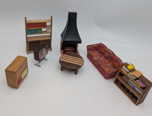 Vintage lundby dolls - lundby, house