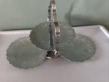 Vintage Chrome Folding Three