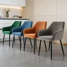Dining chairs velvet - 1/2/4x,