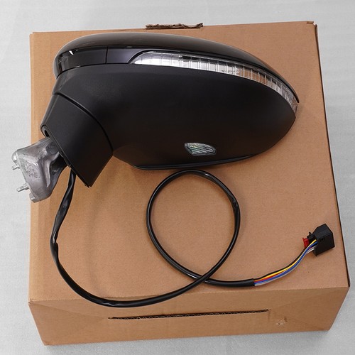 Left gloss black wing mirror - gloss,