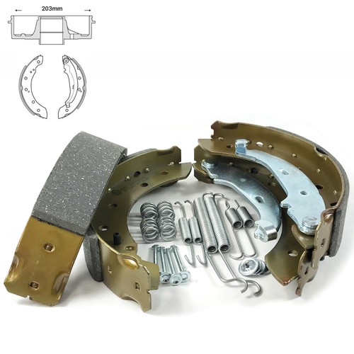 Brake shoes fitting - brake, kit