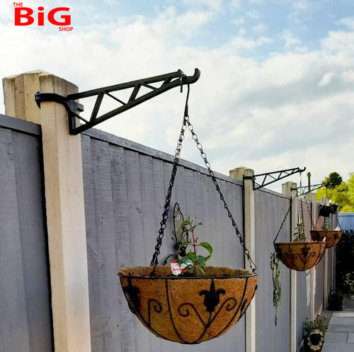 Hanging basket brackets for - brackets,