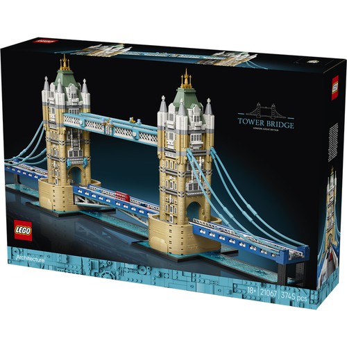 Lego architecture tower - lego, bridge