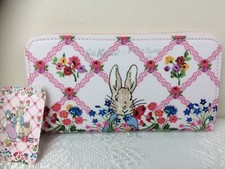 Cath Kidston Peter Rabbit continental wallet Zip Purse Brand new 