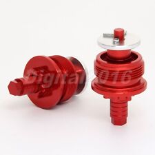 37mm Motorcycle CNC Preload Adjustable Fork Bolts Caps for Honda CBR250RR MC22