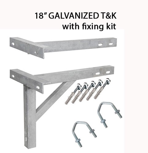 Wall bracket aerial - t&k, 18”