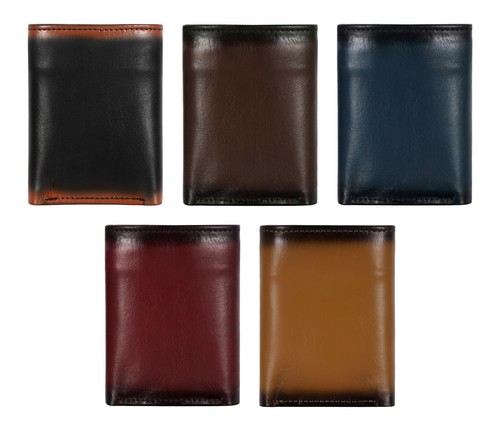 Mens real leather wallet soft - wallet,