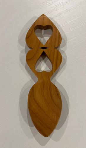 Traditional hand carved wooden - hand,