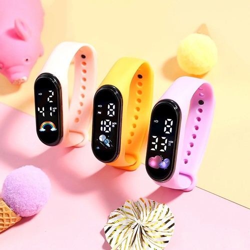 Led wrist watch digital - led,