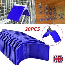 20PCS V Pigeon Bird Pet Roost Bird Equipment Racing Pigeon Stand Rest Stand  _wa
