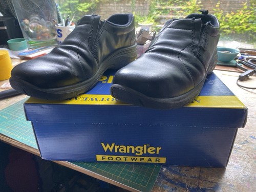 Wranglers size14 black shoes - wranglers,