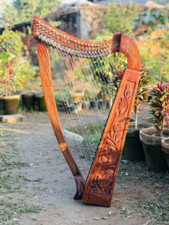 22 String harp SOLID ROSEWOOD