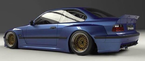 Fibreglass rear bumper spats - fibreglass,