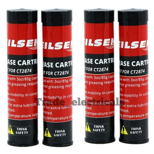 3oz grease gun cartridge - 4,