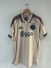 Ajax Third Away 2025/26 Football Shirt BNWT XL Authentic