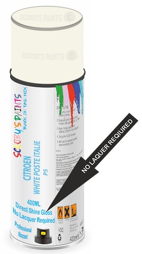 Paint for citroen - paint, white