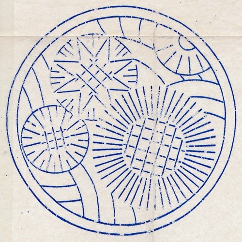 Vintage embroidery transfer - embroidery,