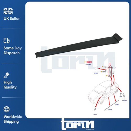 Front left door pillar trim - left,