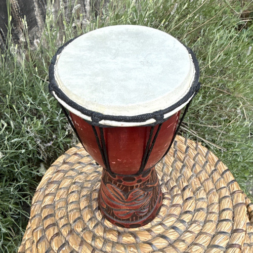 Hand carved wooden rope - wooden, rope-tuned