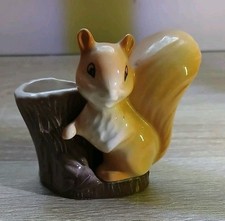 Vintage Hornsea Pottery Royal Fauna Squirrel Small Vase