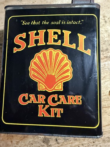 Vintage shell car care kit - ,