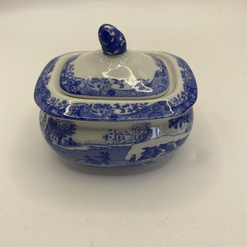 Vintage spode blue italian - vintage,