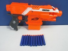 orange NERF STRYFE BLASTER GUN