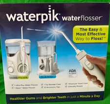 Waterpik Water Flosser Ultra Plus NANO CLINICALLY PROVEN  OPEN BOX