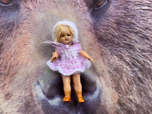 Antique doll celluloid - ,,
