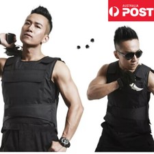 Anti-stab Vest Body Armour Security Ballistic Men Keep Knife Stab Proof Vest AU