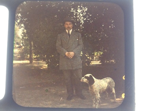 Autochrome stereo 107 man - stereo, 45