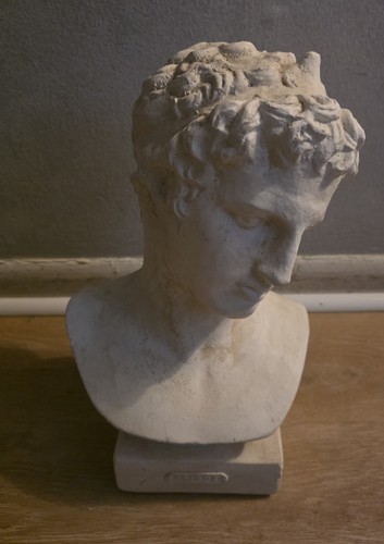 White plaster classical - plaster, greek