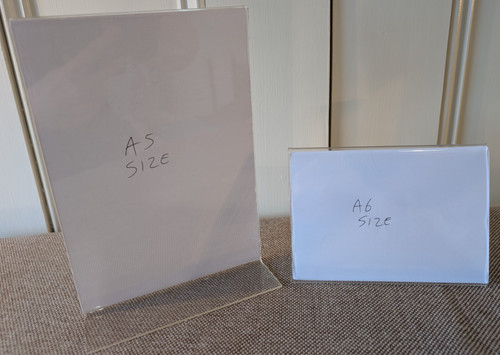 And acrylic perspex - and,