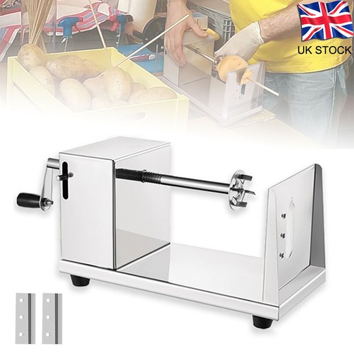 Spiral potato slicer cutter - potato,